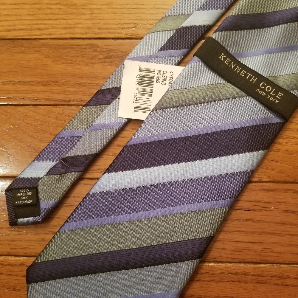Kenneth Cole Reaction Dress Tie Men's Stripe NWT